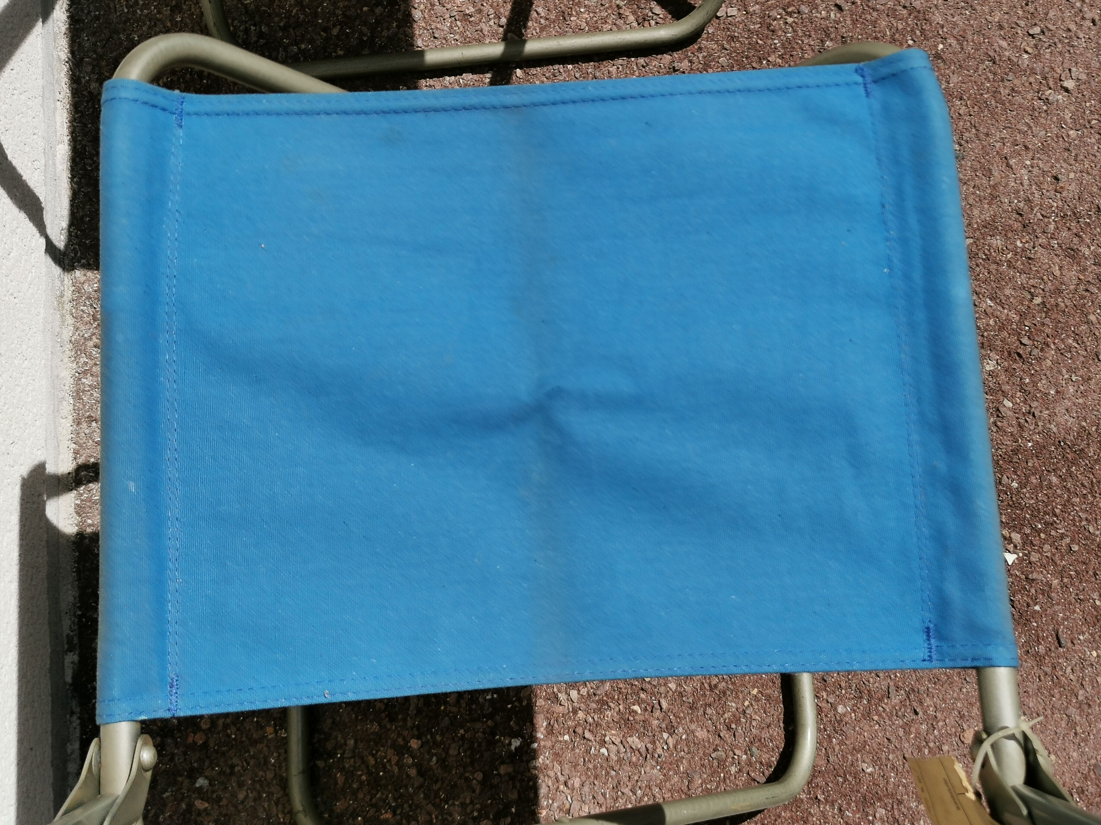 old Folding seat, vintage folding camping chair