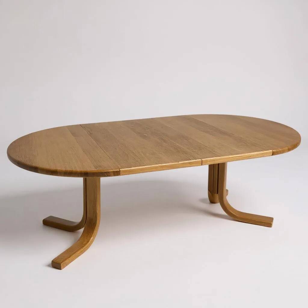 Vintage extendable table from the Seltz house - 1970