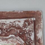 Large Regency-style plaster mirror  141x105cm