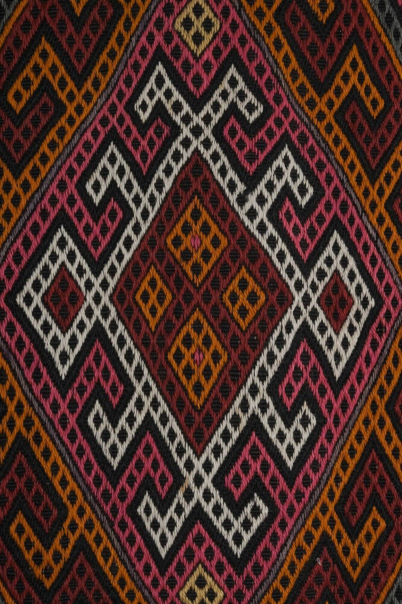 Tapis de couloir turc vintage