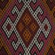 Tapis de couloir turc vintage