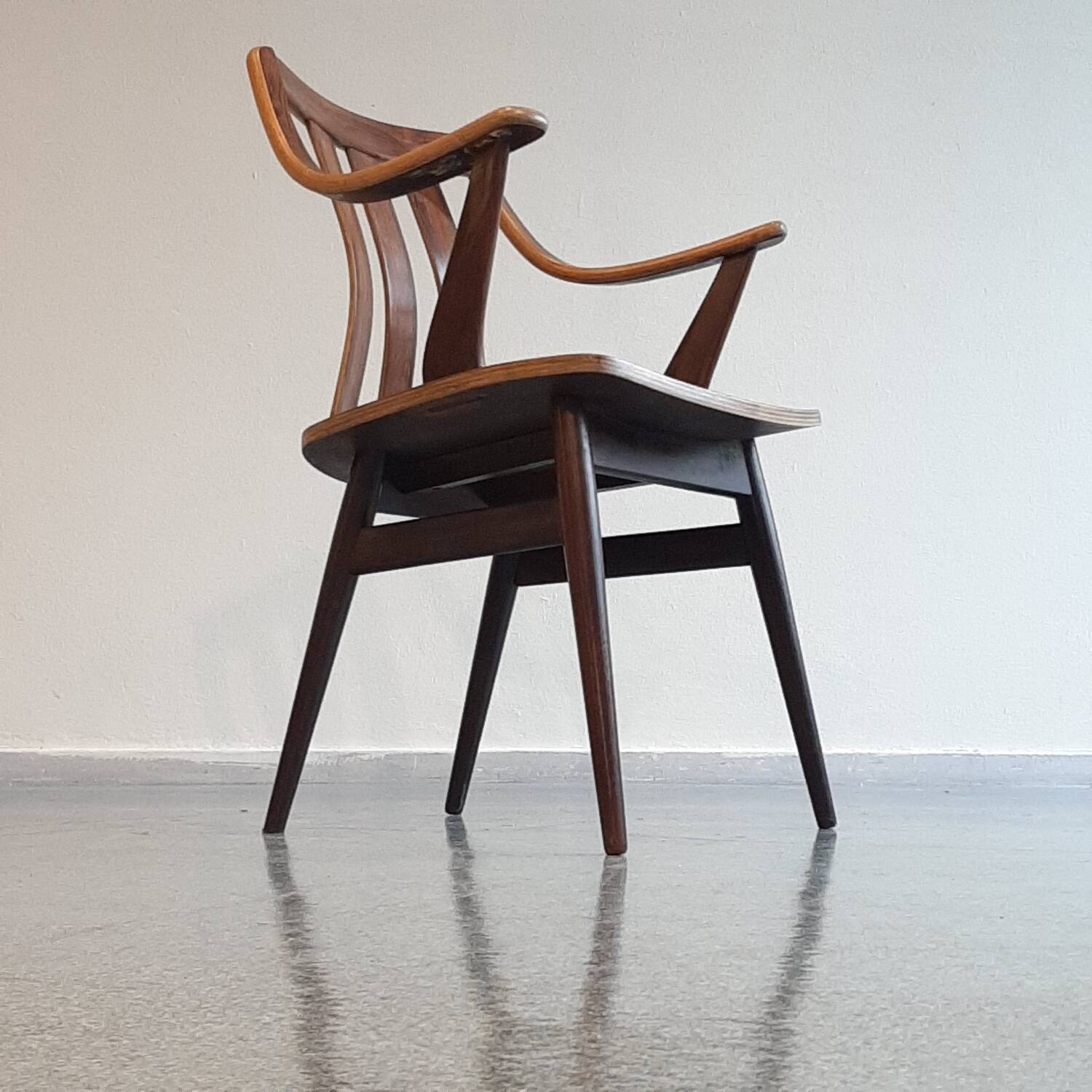Vintage office chair by Cees Braakman for Pastoe 1960s