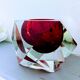 Murano Sommerso Block Candle Holder Design 60/70 Visible Label