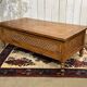 Teak coffee table, Indian craftsmanship from the 1970s.