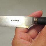 Set of wooden knives