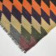 Multicolor Geometric Vintage Kilim Rug, 166x247Cm