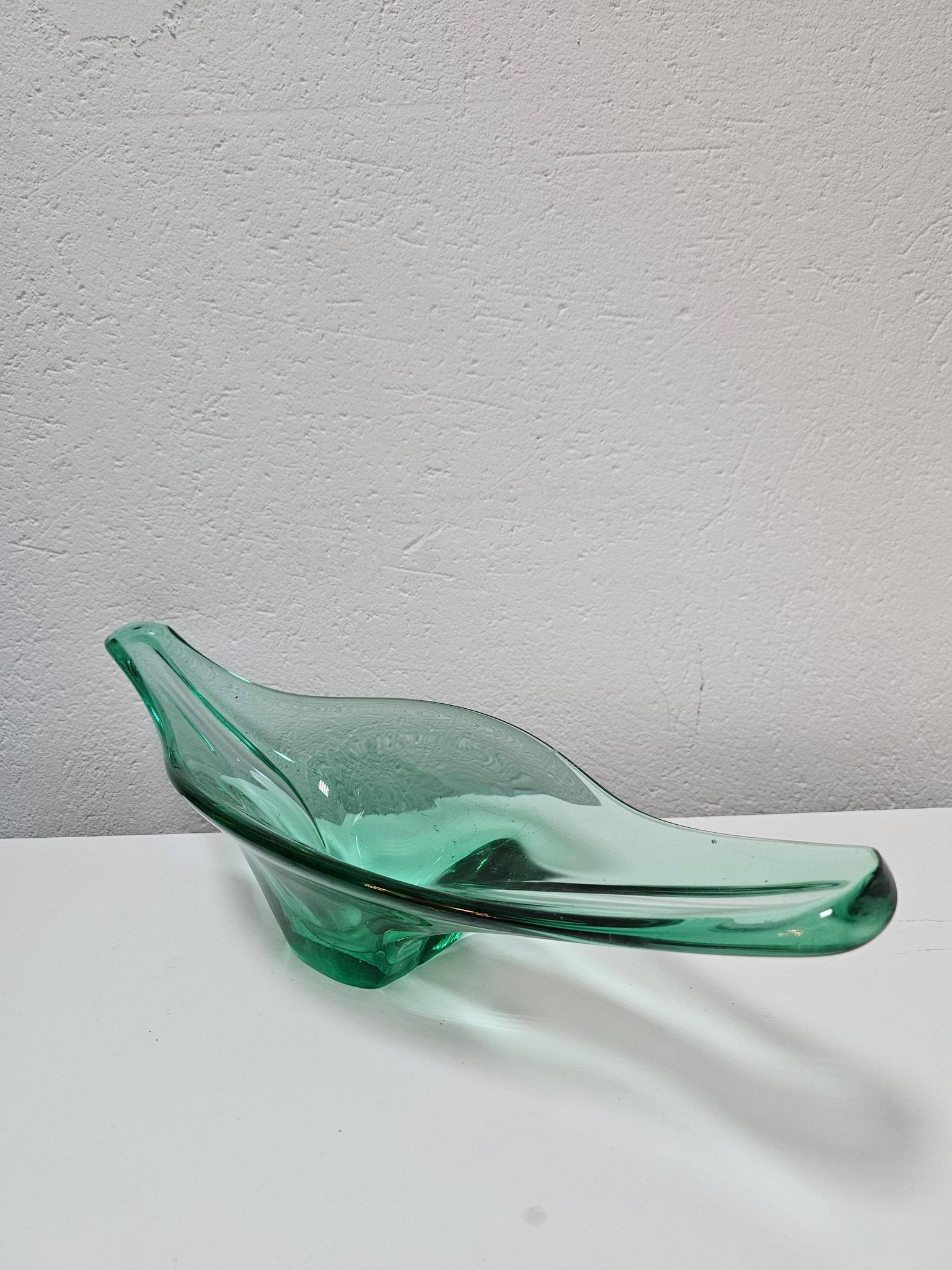 XXL Murano glass bowl in the shape of a gondola, 1960s