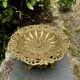 Large brass Art Nouveau fruit bowl