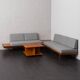 Svane daybed suit by Igmar Relling with two sofas and two coffe tables, Norway 1970s