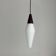 Ancienne suspension scandinave en opaline