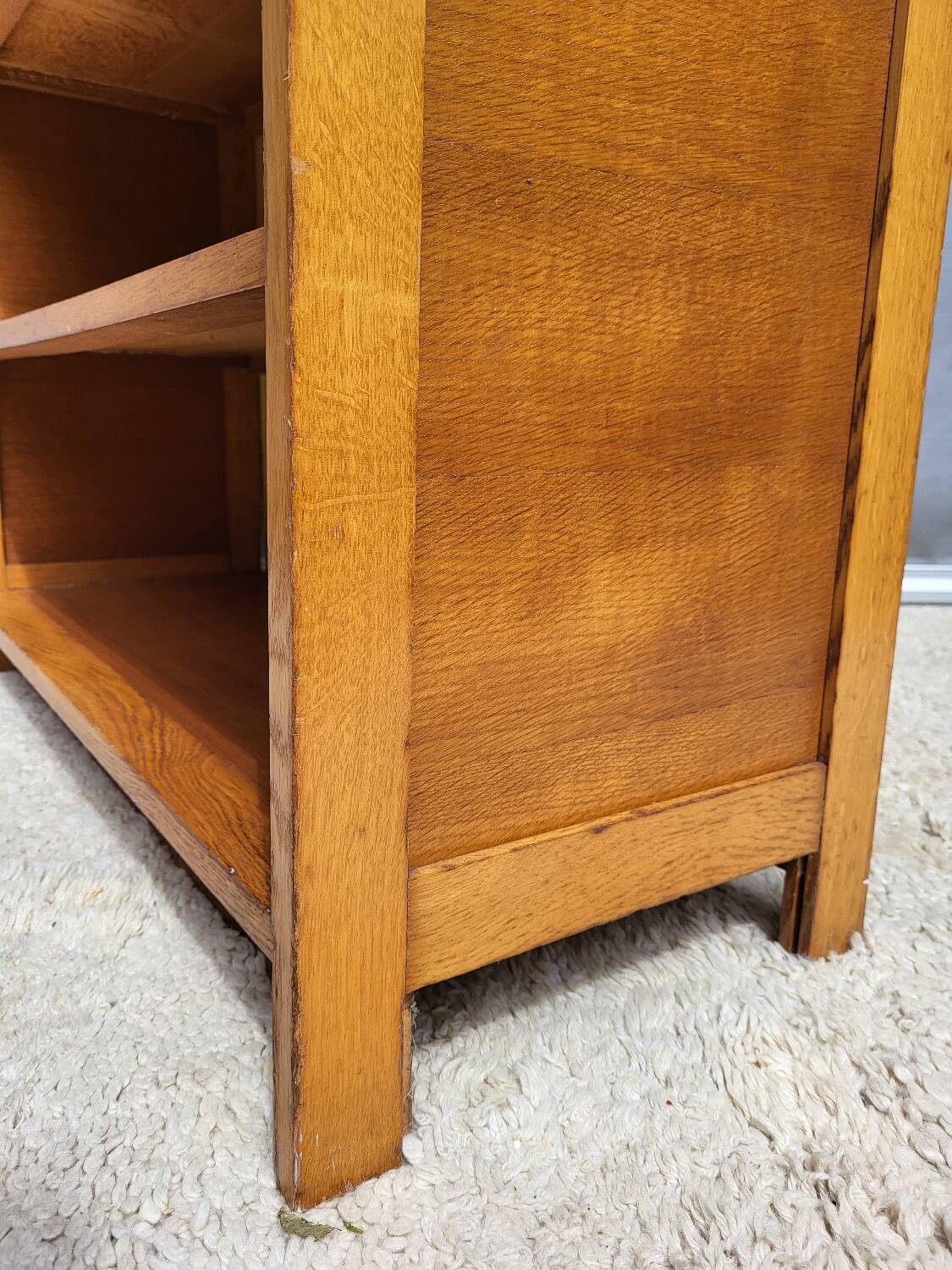 Vintage fixed bookcase 90x36