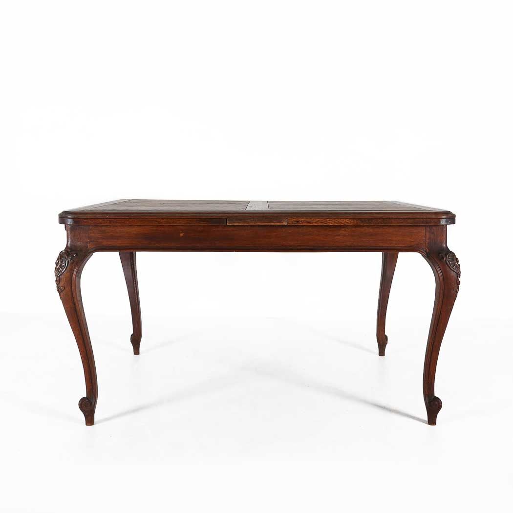 Antique oak dining table 1900