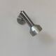 Vintage adjustable wall light, chrome and brushed metal, France, 1970
