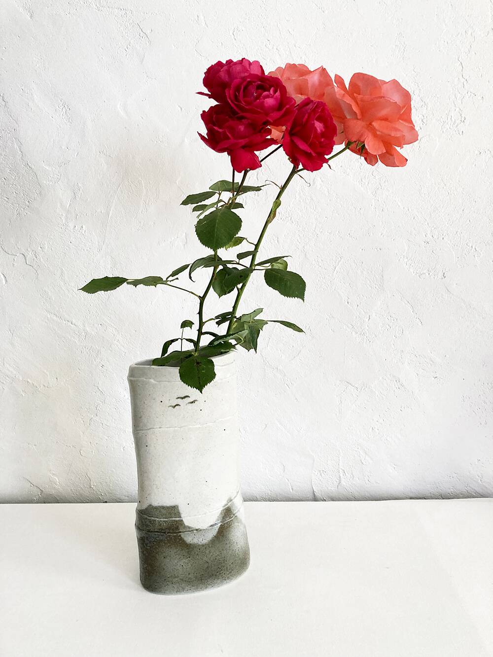 Virebent ceramic vase, design by Claire Debril