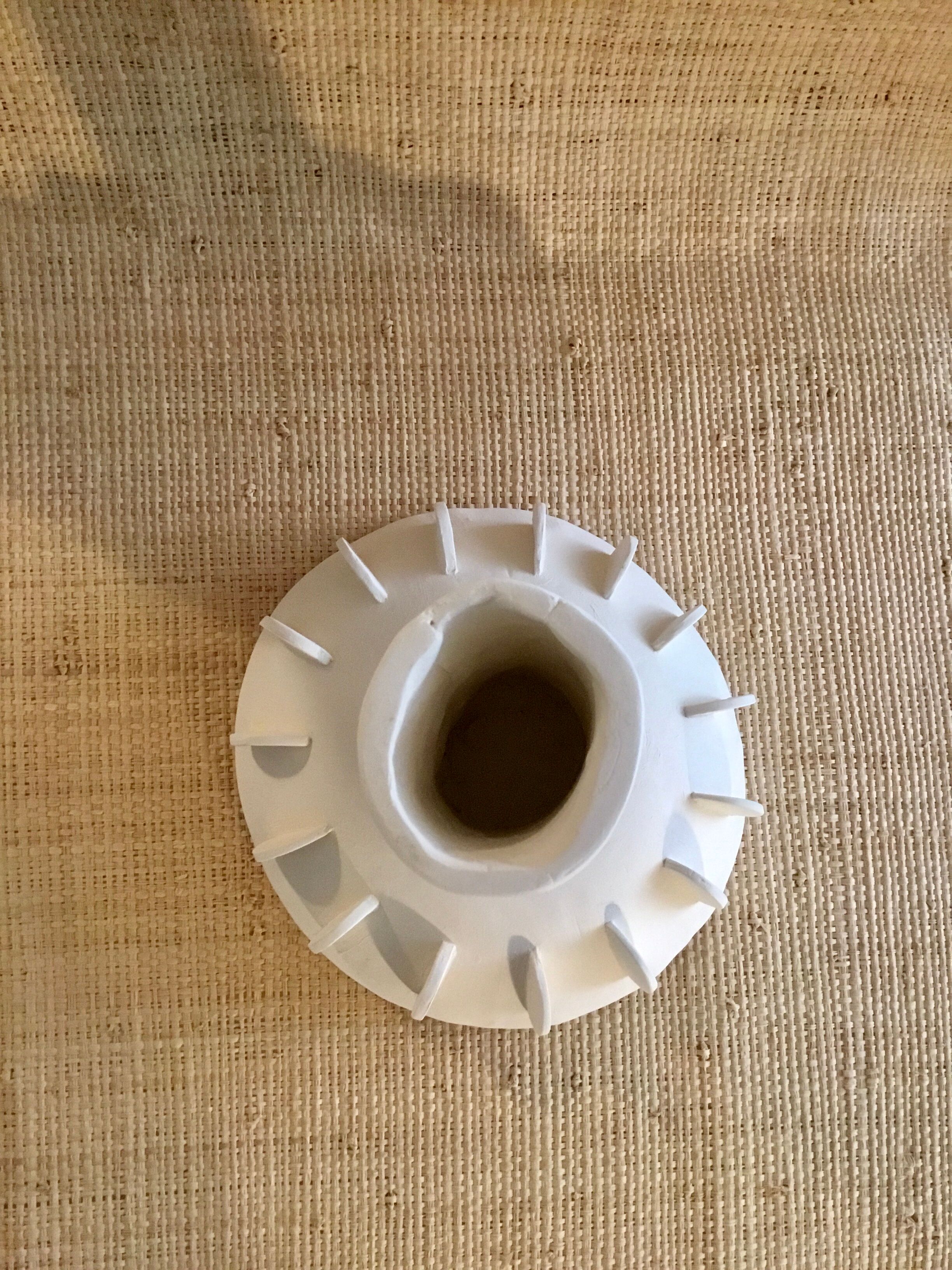 Handmade ceramic fruit cup