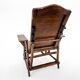 Art Deco French Bamboo & Wicker Chaise Lounge