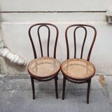 Paire de chaises bistrot