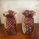 Pair of Clichy vases