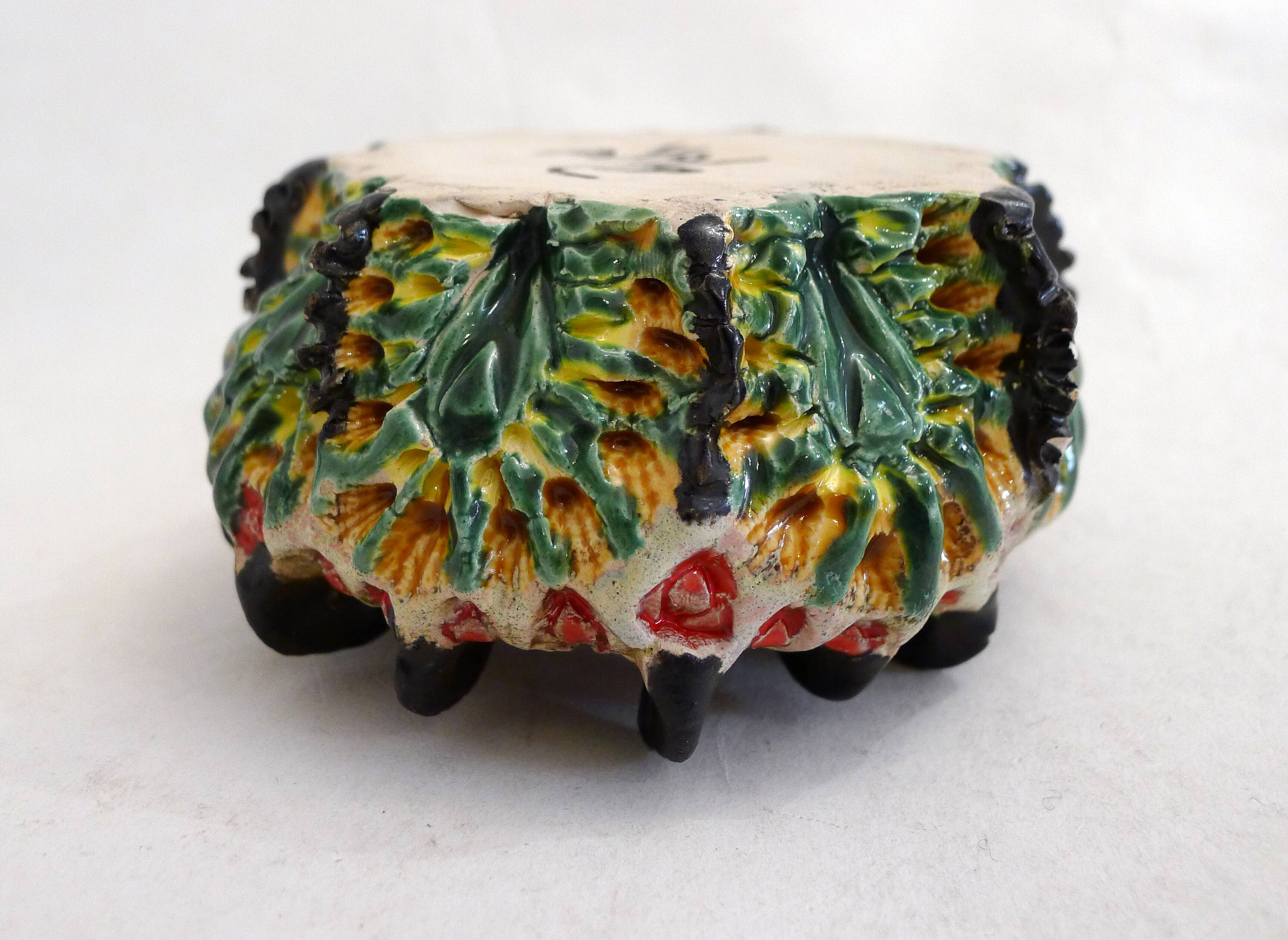 Organic barbotine ashtray and pocket tray