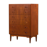 Commode danoise du milieu du siècle en teck, années 1960