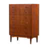 Danish mid century dresser in teak, 1960s