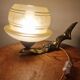 Lampe art déco
