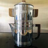 Vintage stainless steel coffee maker