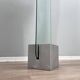 Acerbis "Narciso" postmodern silhouette standing floor mirror 1980s
