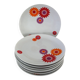 8 Flat Plates Seltmann Weiden West Germany 70s