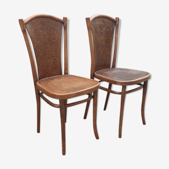 Pair of chairs Thonet, Austria, 1900