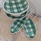 Set of antique Scottish tile dishes