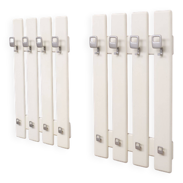Set hanging coatracks 1970s holland