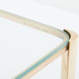 Bronze side table JT Lepelletier for Broncz circa 1960