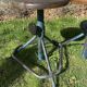 6 adjustable industrial workshop stools, 50s/60s