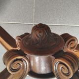 Old solid wood table