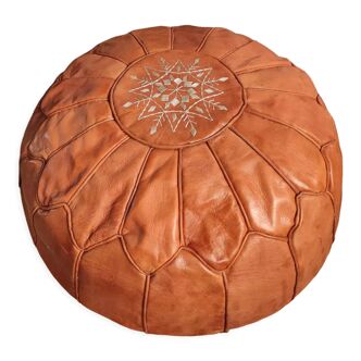 Pouf ottoman berbère 60cm sur 30cm