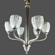 Lustre art deco tulipes de degue