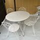 Old French garden furniture
