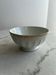 Bowl with gold rim