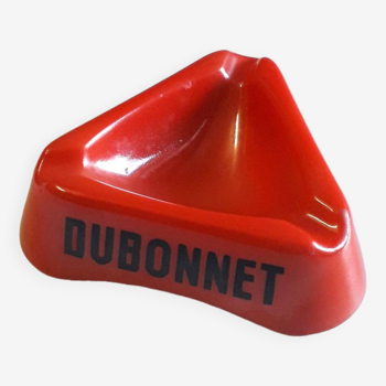 Old Dubonnet advertising ashtray - Ivorex-France glass