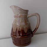 Stoneware pitcher (REVOL) numbered