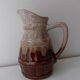 Stoneware pitcher (REVOL) numbered