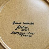 6 Sarreguemines Chamonix calotte plates