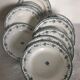 5 hollow plates - Saint Amand - Argenton model