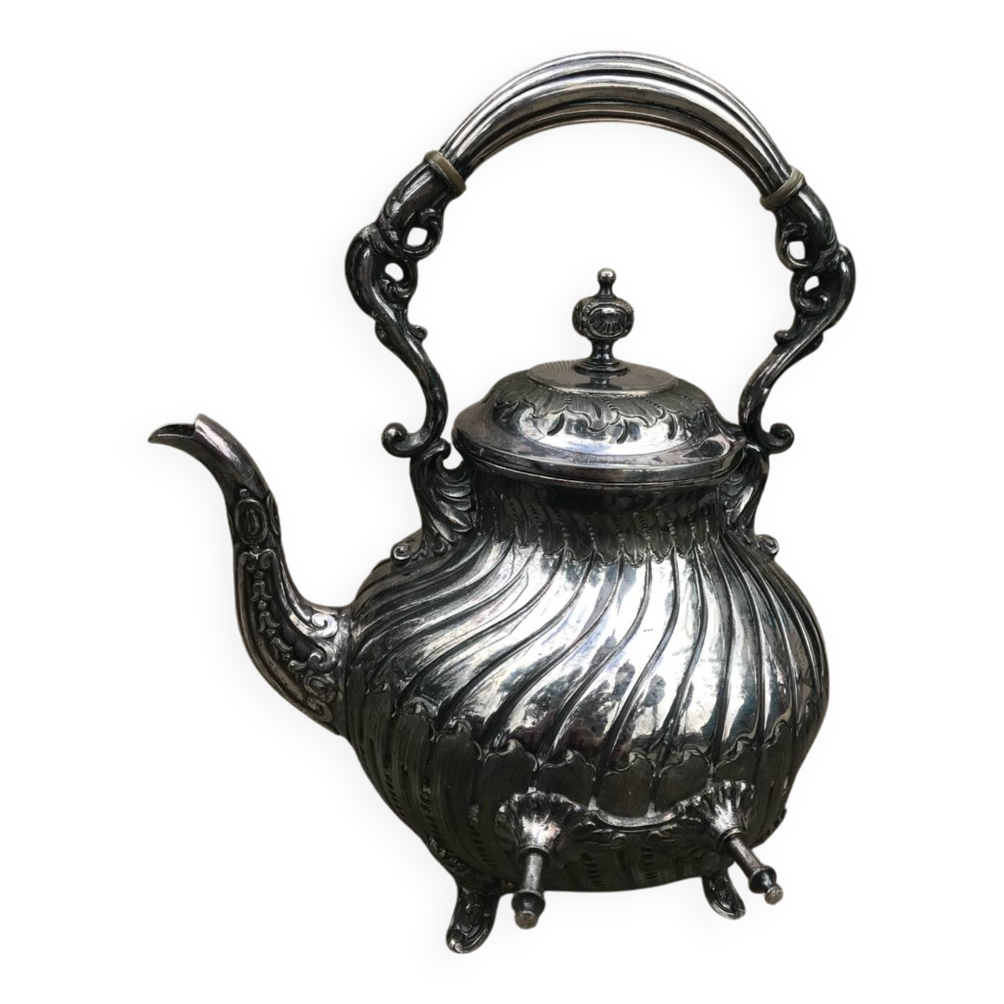 Vintage hallmarked silver teapot coffee pot