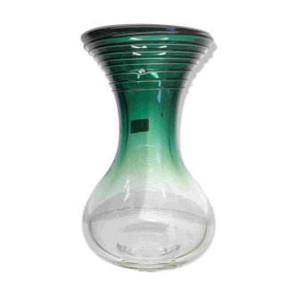 Vase Val saint lambert Studio Cristal, genummerd sept 436/1994, Liège
