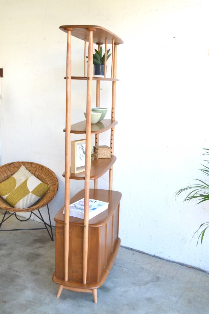 Bookcase/room divider by Ercol