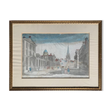 FRUSOTTE, optical view of Queen's College and Oxford University,
