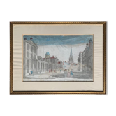 FRUSOTTE, optical view of Queen's College and Oxford University,