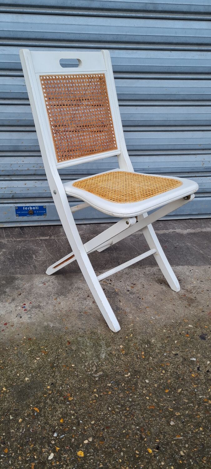 Folding chair wood and canning